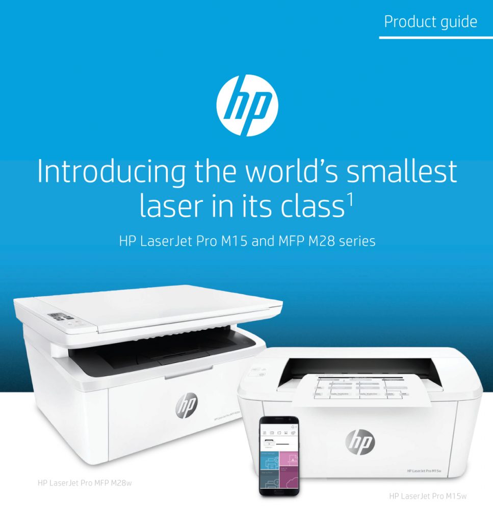 Introducing the world's smallest laser in its class HP LaserJet Pro